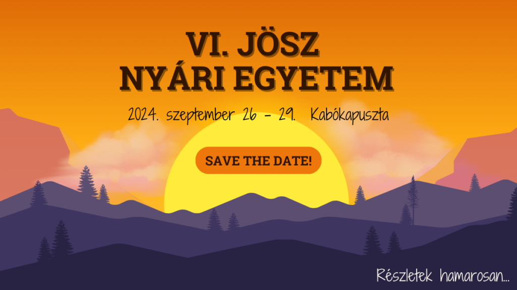 VI. JÖSz Nyári Egyetem