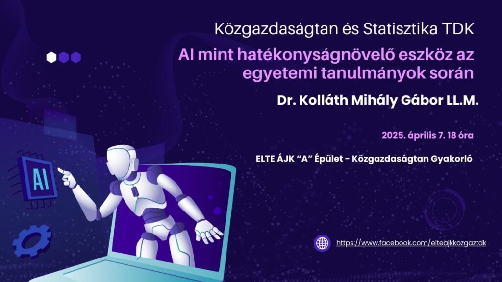 Főigazgatónk előadása az ELTE Állam-és Jogtudományi Karán