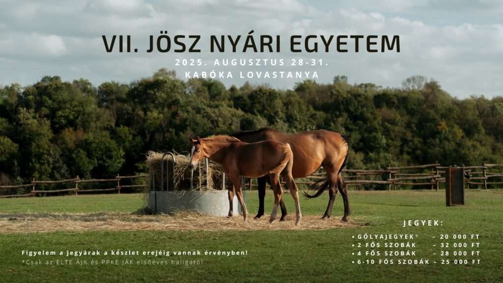 VII. JÖSz Nyári Egyetem VII. JÖSz Nyári Egyetem