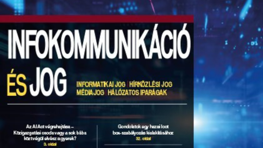 Publikáció – Gondolatok egy hazai loot box szabályozás kialakításához