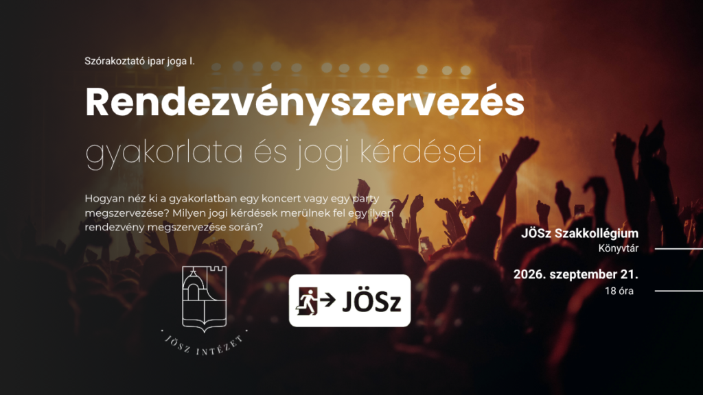 Rendezvényszervezés gyakorlati és jogi kérdései