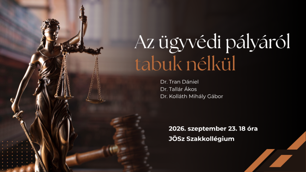 Az ügyvédi pályáról tabuk nélkül