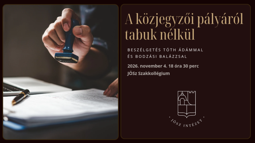 A közjegyzői pályáról tabuk nélkül